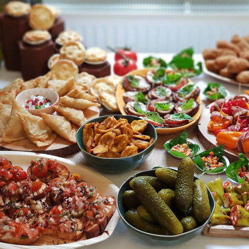 scoffs plant based catering food selection