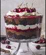 Family Size Christmas Black Forest Trifle
